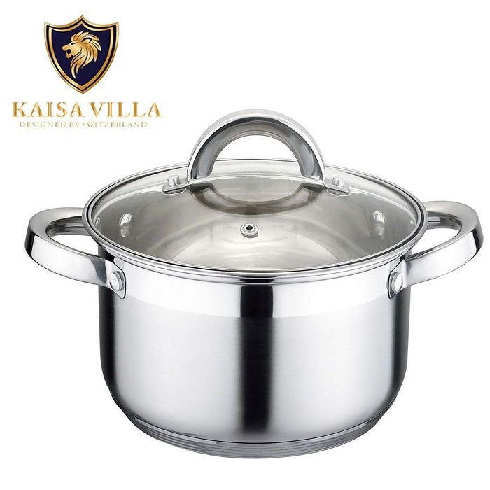 MARMITE -26×15,5CM-6,9L-INOX-KAISA VILLA