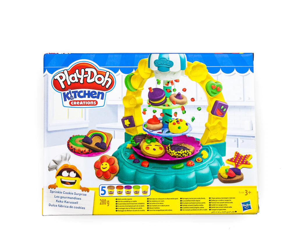 Play-Doy Pate a Modeler Set de-5pots-280g Les Gourmandises