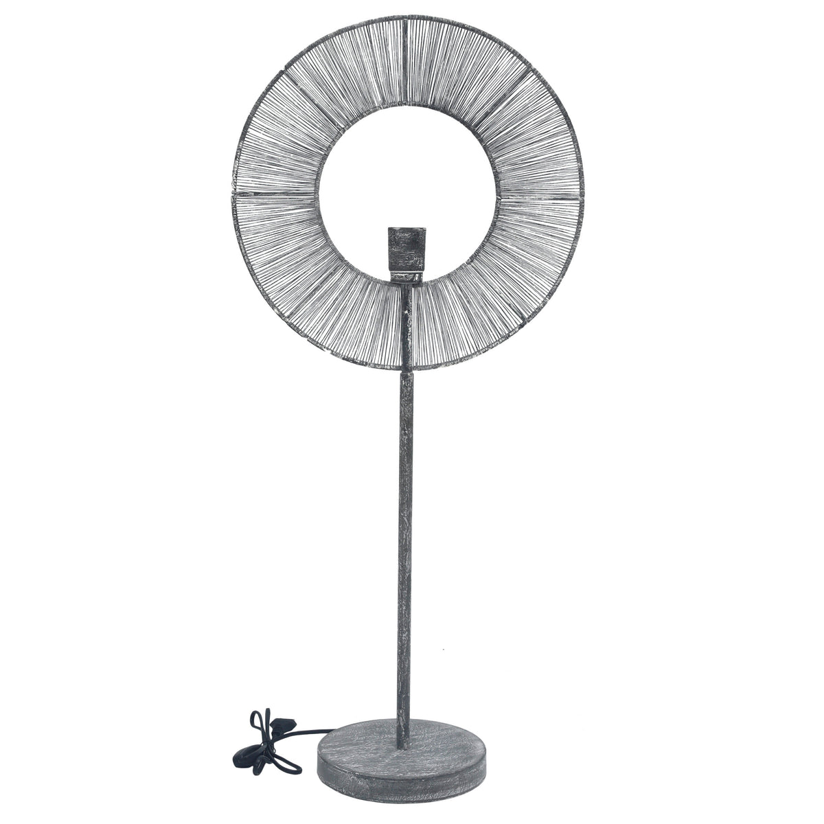 lampe de table en metal 40x22x89cm