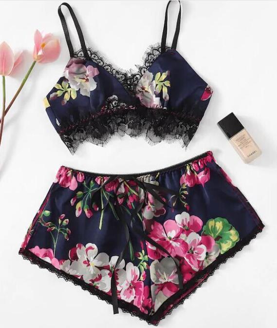 Importe - Ensemble Pyjama Sexy Femme En Dentelle