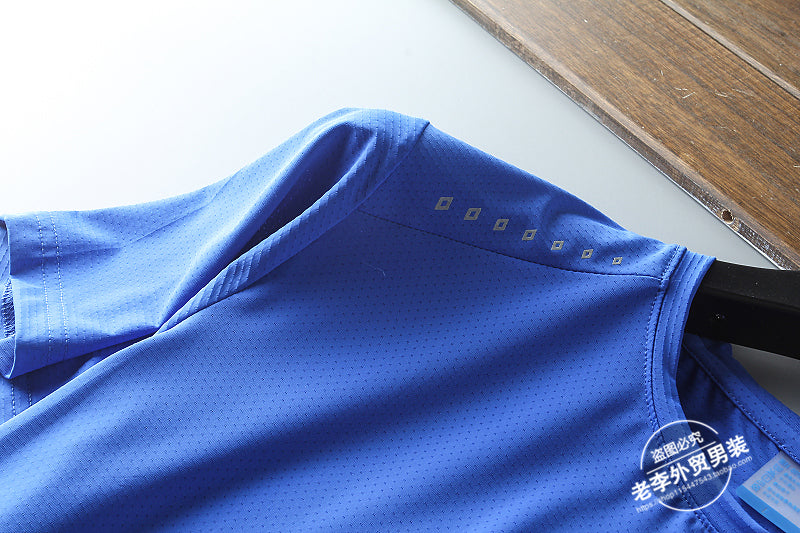 Importé - T-Shirt Sport Hommes Décontractés Manches Courtes