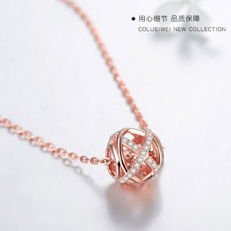 Importé - Collier Sphérique Creux