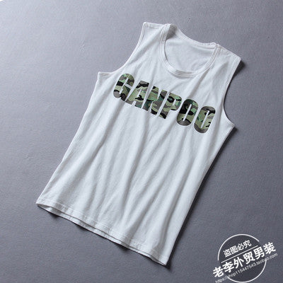 Importé - T-Shirt Gilet Spot Décontracté En Coton