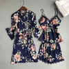 Importe - Pyjamas Chemise De nuit  Sexy Femme 3 Pièces