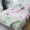 Importé - Couette Extra Douce + 2Taies imprimée en Fibre de Polyester