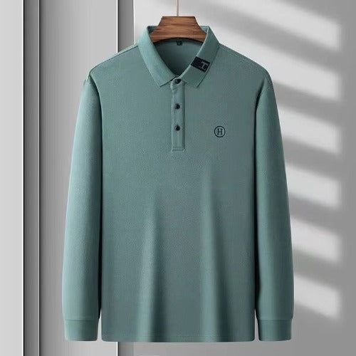 Importé - Polo T-Shirt Homme Décontracté Manches Longues