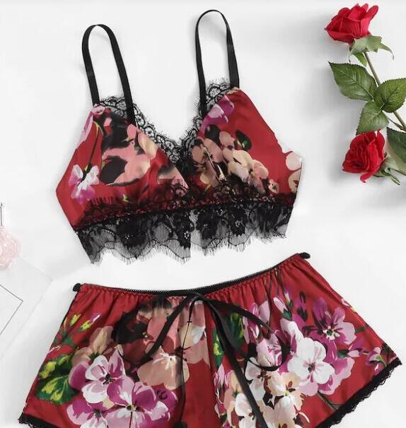 Importe - Ensemble Pyjama Sexy Femme En Dentelle