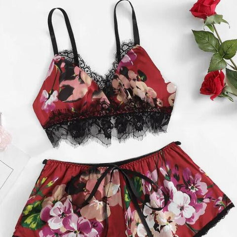 Importe - Ensemble Pyjama Sexy Femme En Dentelle