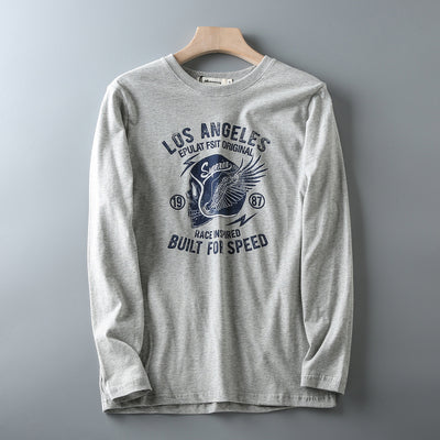 Importé - Polo Pur Coton Homme Décontracté Manche Longue