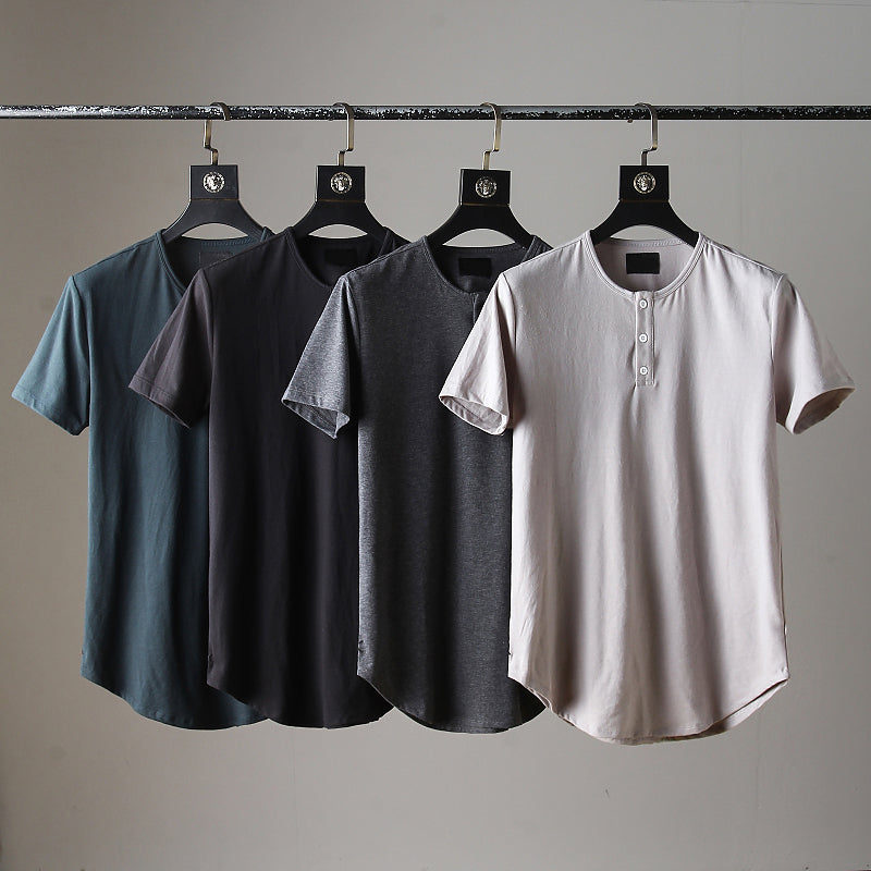 Importé - T-Shirt Rétro Hommes Décontractés Manches Courtes