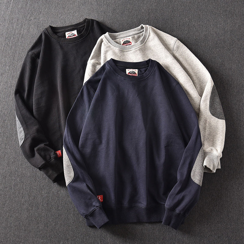 Importé - Pull-Over Homme En Cotton A Manches Longues