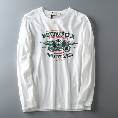 Importé - Polo Pur Coton Homme Décontracté Manche Longue