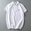 Importé - Polo Brodé Homme Décontracté Manches Courtes
