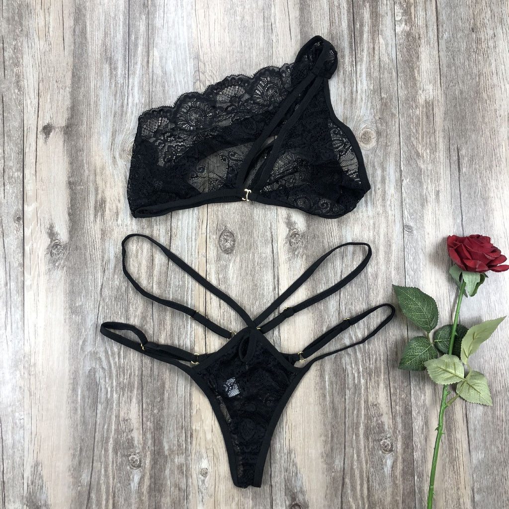 Importe - Ensemble De Sous-Vêtements Lingerie Sexy Femme une Epaule