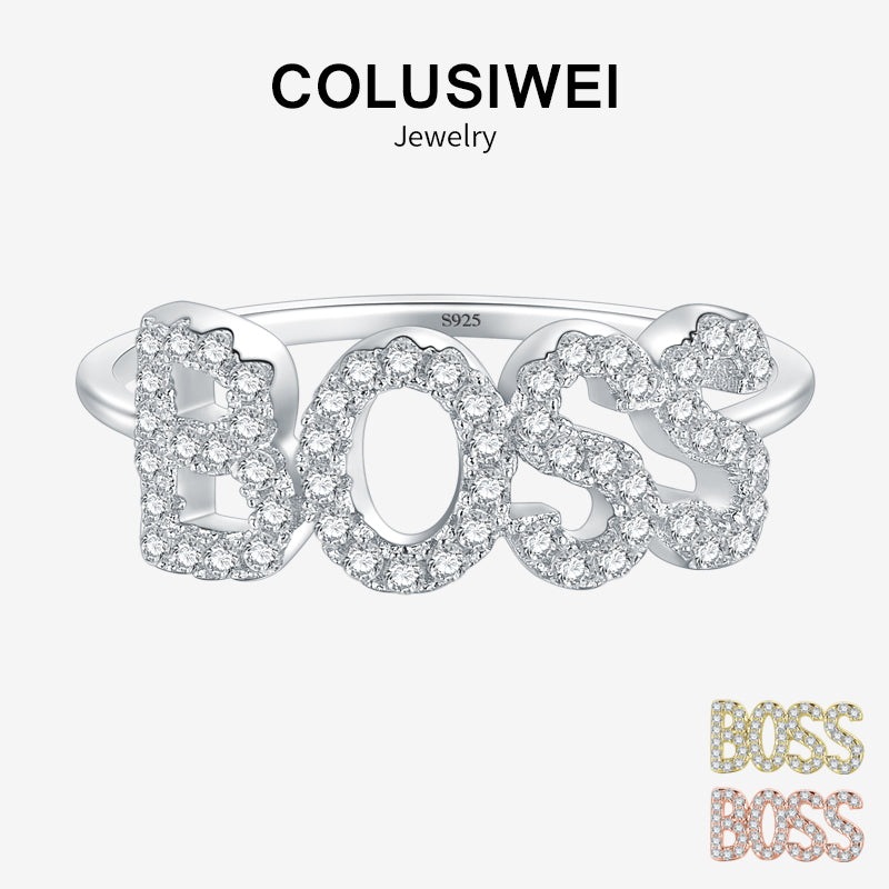 Importé - Bague en Lettre