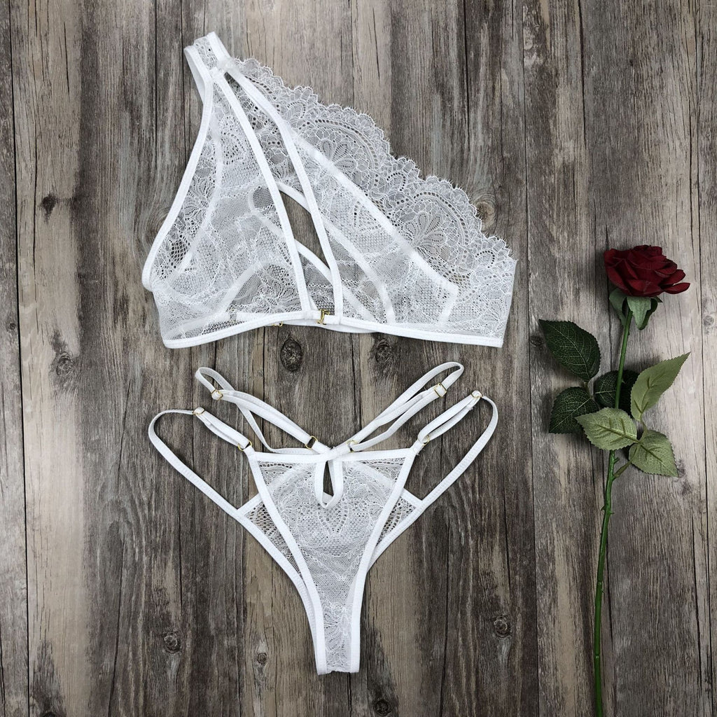 Importe - Ensemble De Sous-Vêtements Lingerie Sexy Femme une Epaule