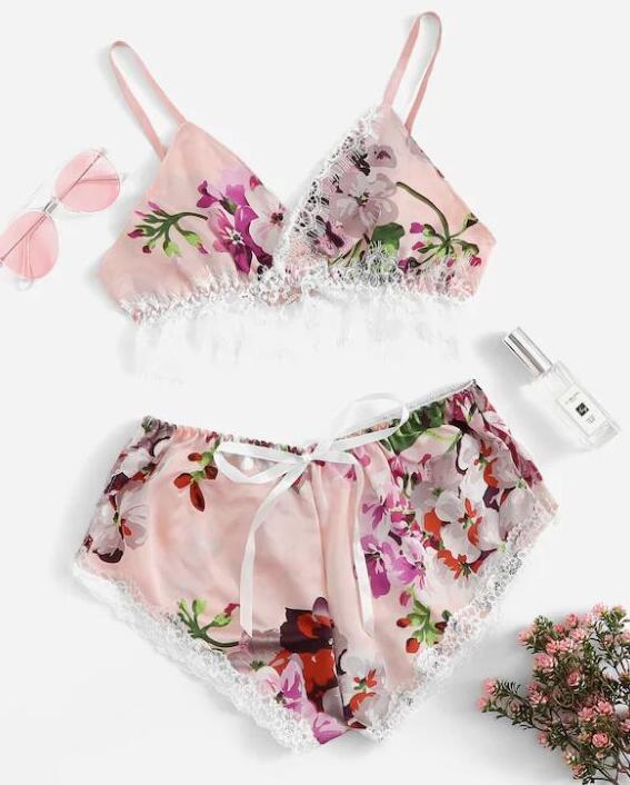 Importe - Ensemble Pyjama Sexy Femme En Dentelle