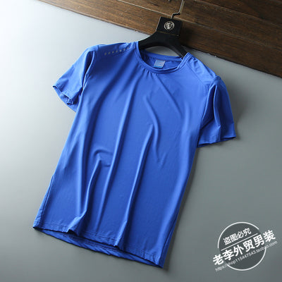 Importé - T-Shirt Sport Hommes Décontractés Manches Courtes