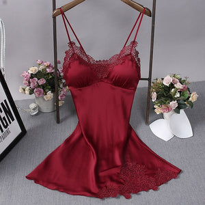 Importe - Robe De Nuit  Sexy Femme En Dentelle Avec Bretelles