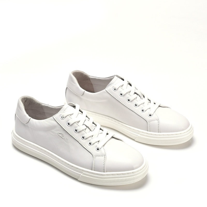 Importé - CLARKS - ENGLAND Chaussure Sport Baskets Homme En Cuir Verni