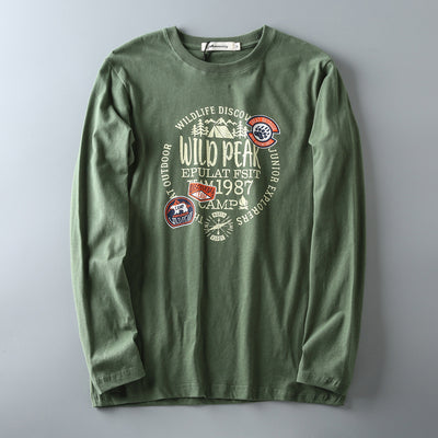 Importé - Polo Pur Coton Homme Décontracté Manche Longue