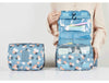 Importé - Trousse de toilette et voyage multifonctions à plusieurs compartiments