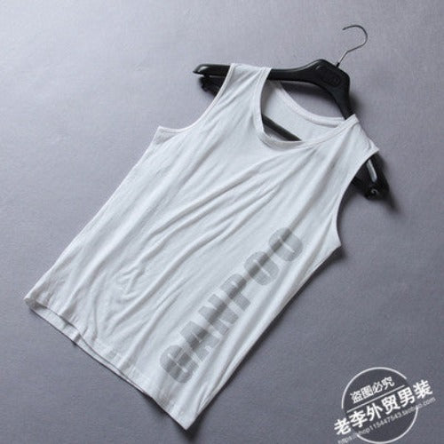 Importé - T-Shirt Gilet Spot Décontracté En Coton