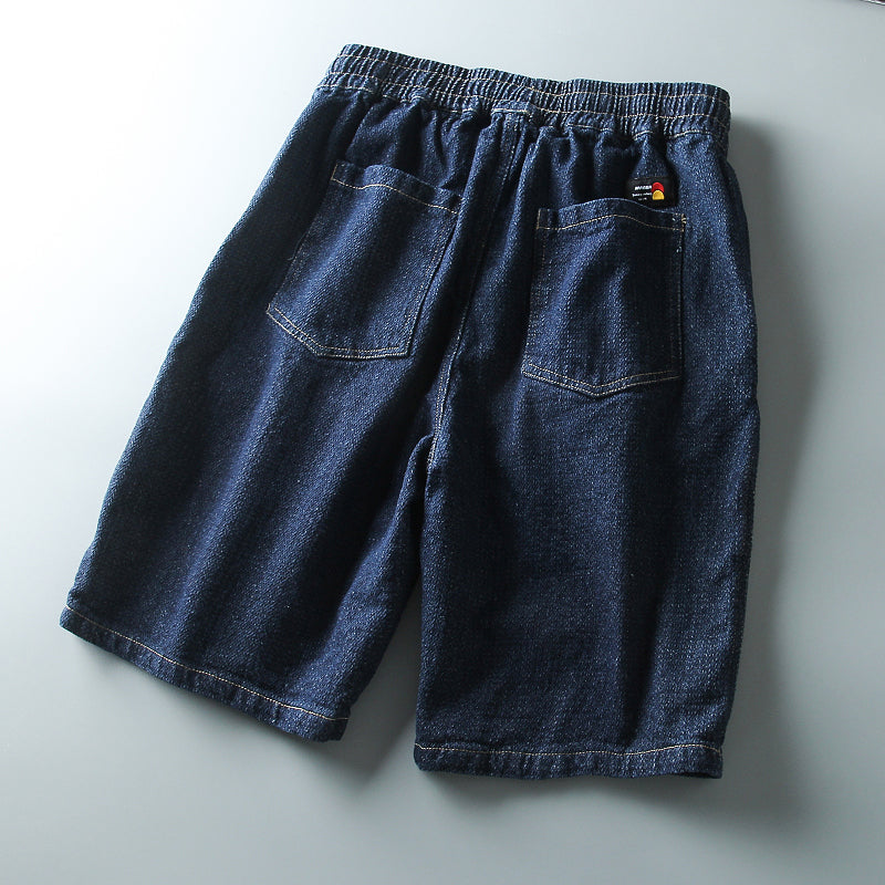 Importé - Short Culotte Rétro Homme Décontracté En Jean