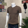 Importé - T-Shirt Homme Coton Slim Fit Manche Courte