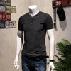 Importé - T-Shirt Homme Coton Slim Fit Manche Courte