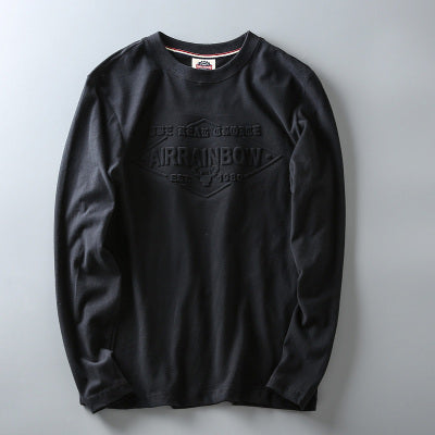 Importé - T-Shirt Homme Slim  Décontractés Manches Longue En Coton