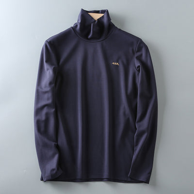 Importé - T-Shirt Hommes Décontractés Manches Longues A Col Haut