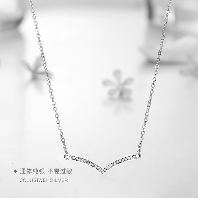 Importé - Collier Flèche en Argent