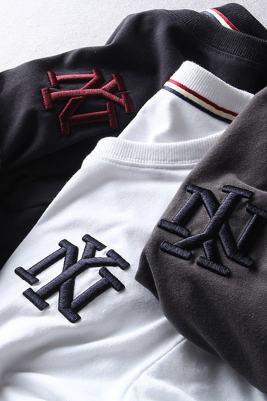 Importé - T-Shirt Hommes Décontractés Manches Courtes Brodé