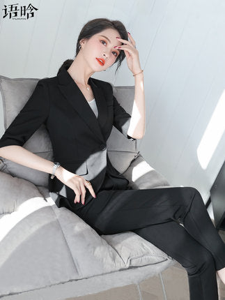 Importé - Ensemble Costume Premium Pour Femme Slim Fit