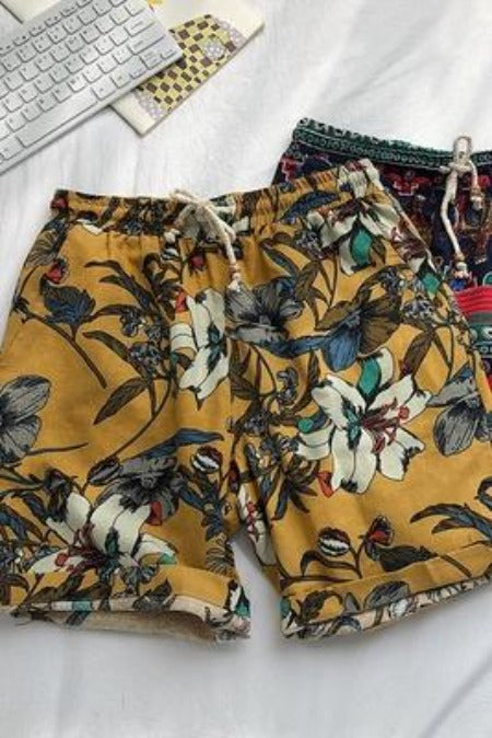 Importé - Shorts Culotte Homme Décontracté Tendance En Coton