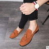 Importé - Chaussure Homme Mocassins Cuir PU Avec Pompon