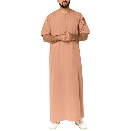 Importé - Boubou Homme Marocain Manches Courtes