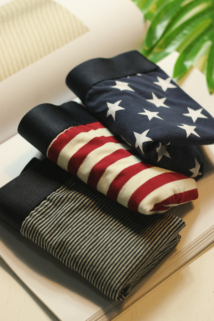 Importé - Lot de 3 Boxer Sous-vêtements homme en coton