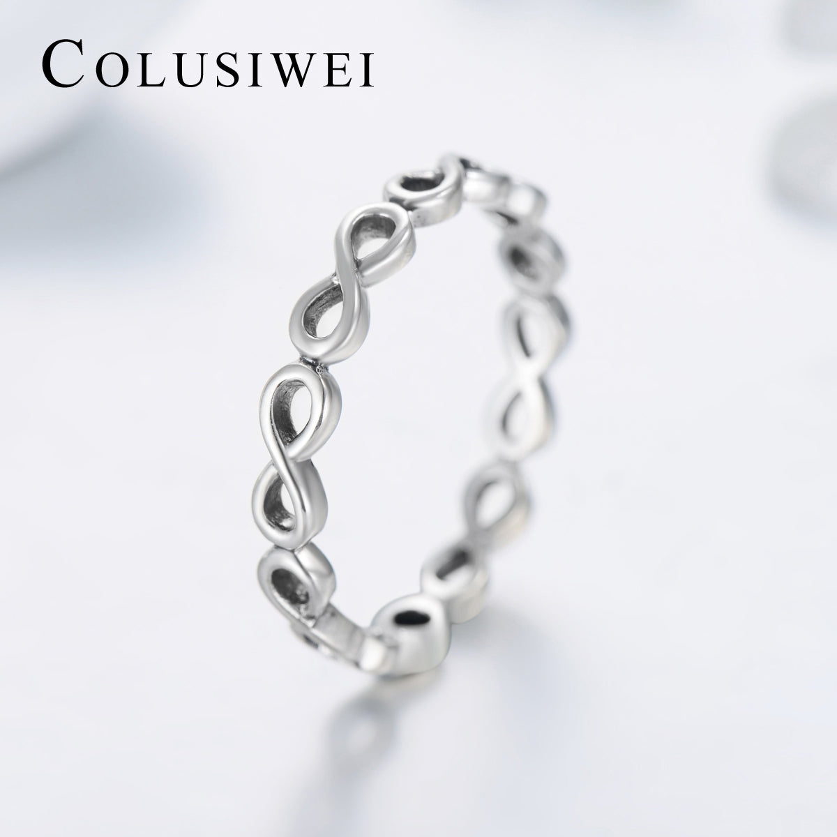 Importé - Bijoux Bagues d'Amour en Argent