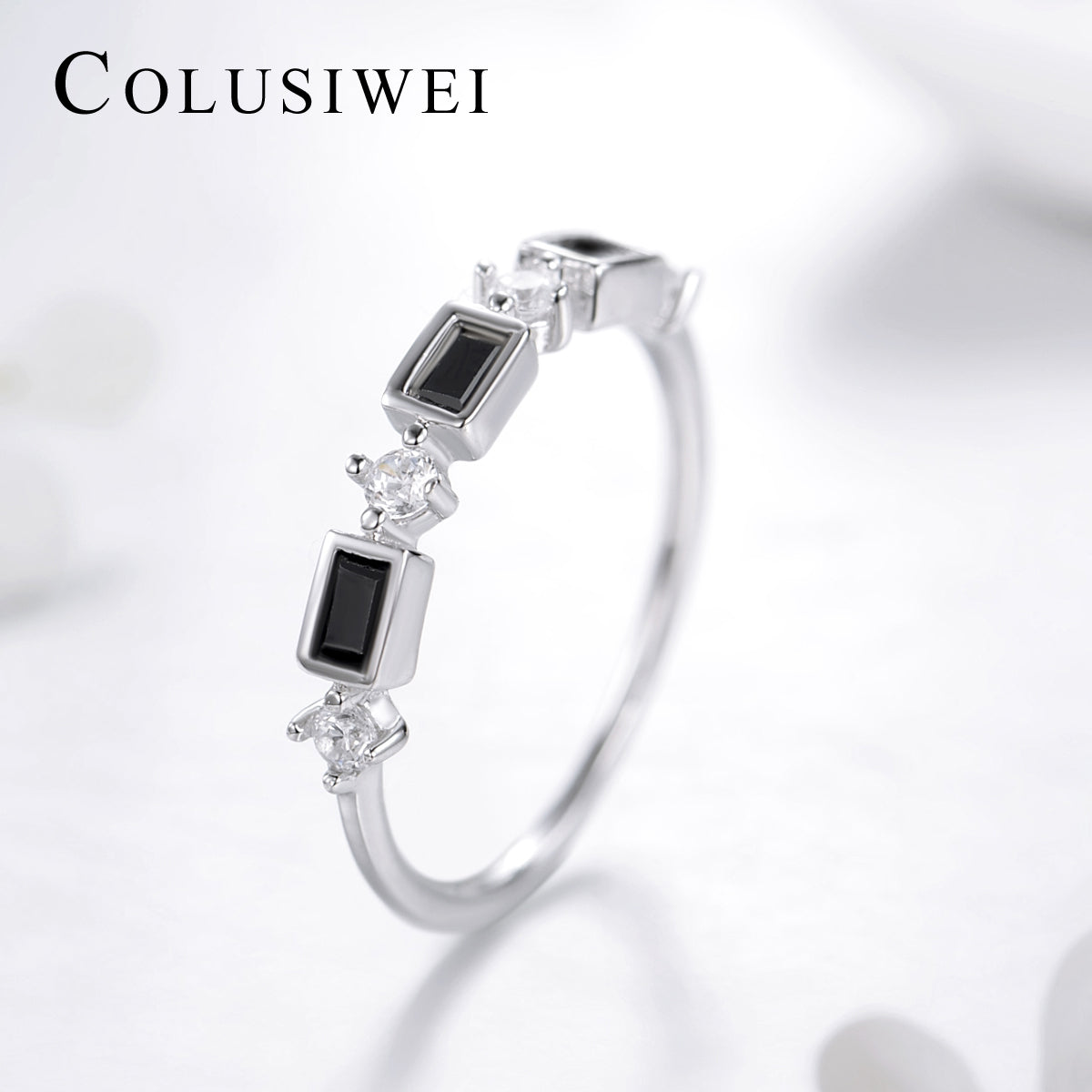 Importé - Bague de Fiançailles en Argent