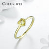 Importé - Bague Tendance Jaune Or