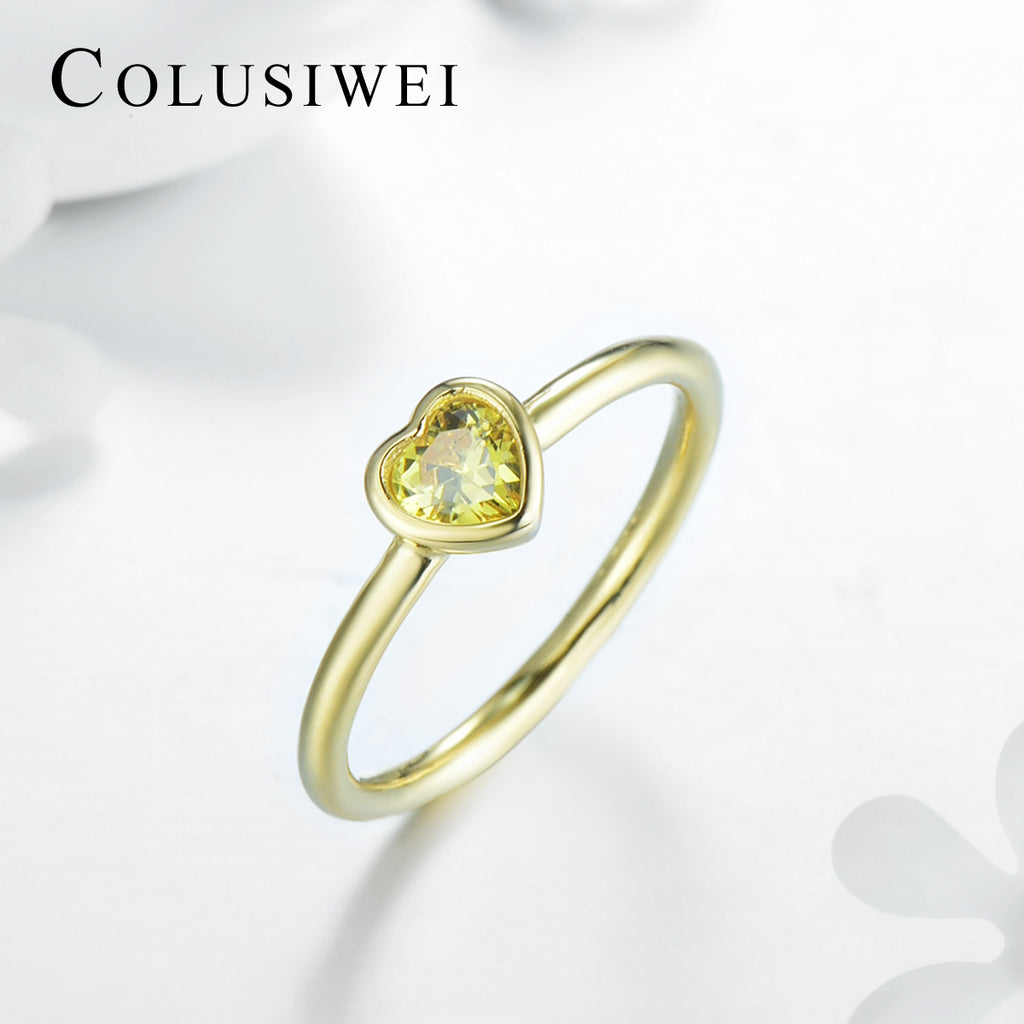 Importé - Bague Tendance Jaune Or