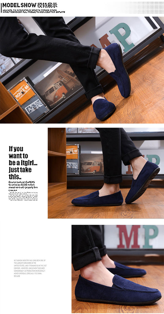 Importé - Chaussure Homme Tennis en Toile Souple Confort