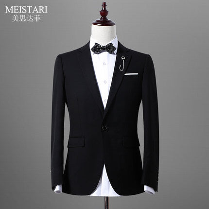 Importé - Blazer Veste Haute Qualité 1-2 Boutons Slim Fit Pour Hommes