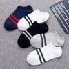 Importé - Lot de 5 Paires de Chaussettes Semi-Invisibles 100% Coton Anti-dérapant