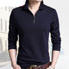 Importé - Polo T-Shirt Slim Fit Homme Manches Longues