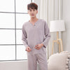 Importé - Ensemble Pyjamas en soie pour Homme et Femme
