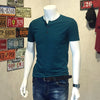 Importé - T-Shirt Homme Coton Slim Fit Manche Courte