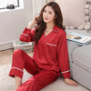 Importé - Ensemble Pyjamas en soie pour Homme et Femme